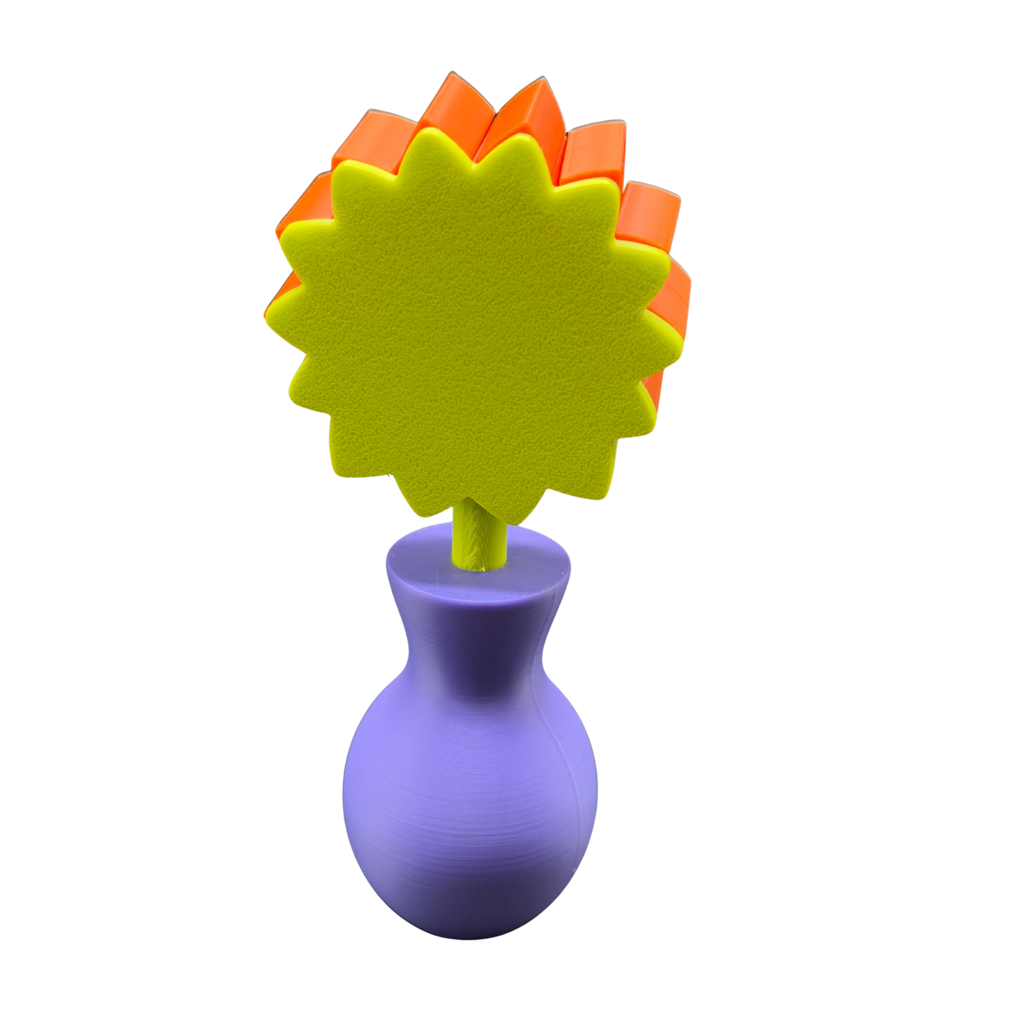 Pixel Flower Fidget with Vase (Large)