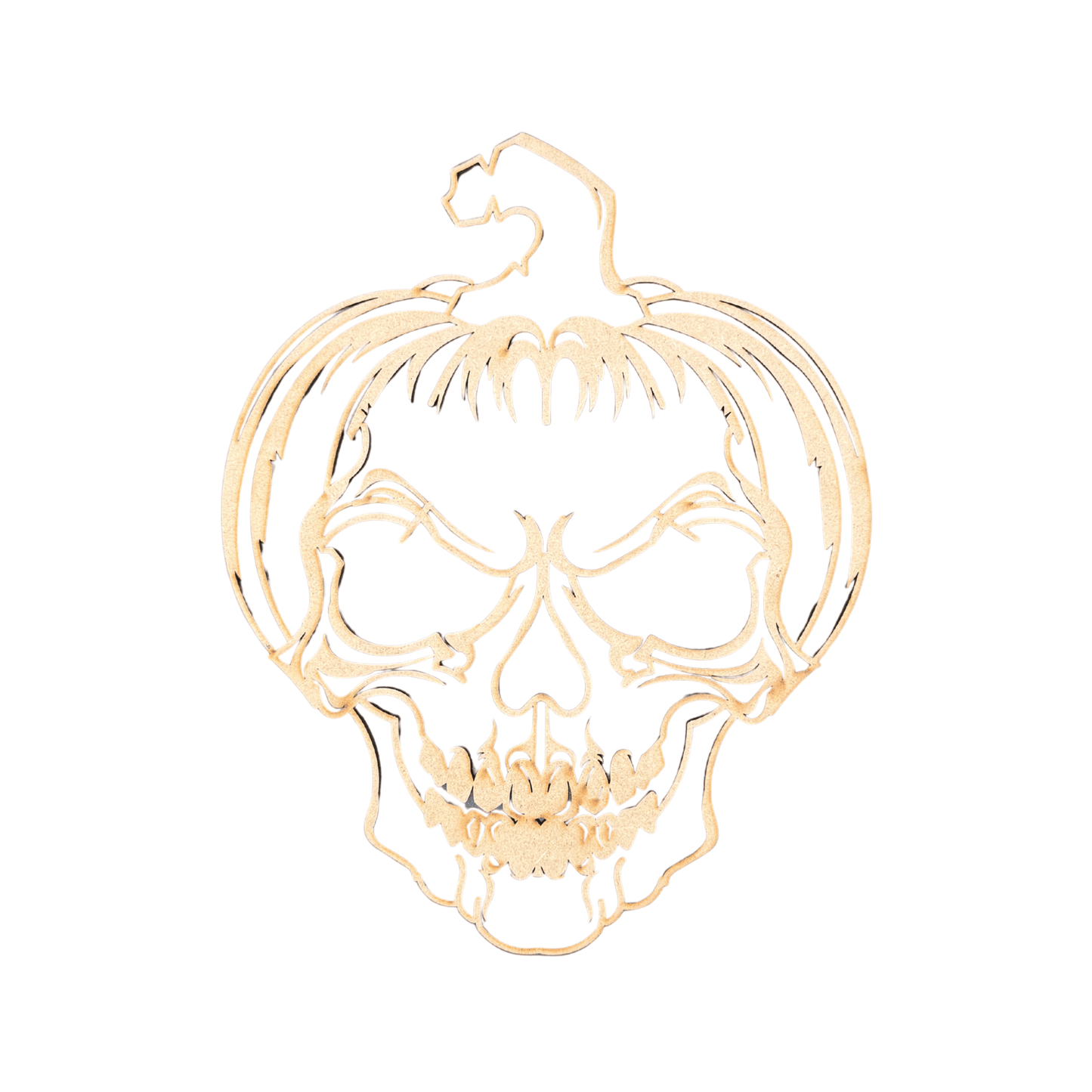 Pumpkin Skeleton Layered Paint Project