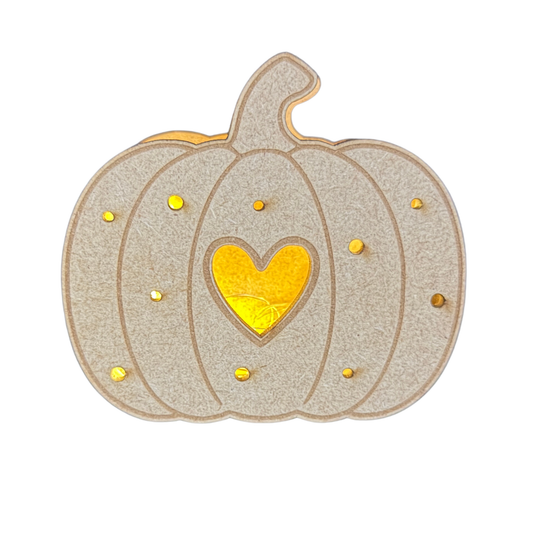 Pumpkin Painting Kit | Autumn Lighted Sitter