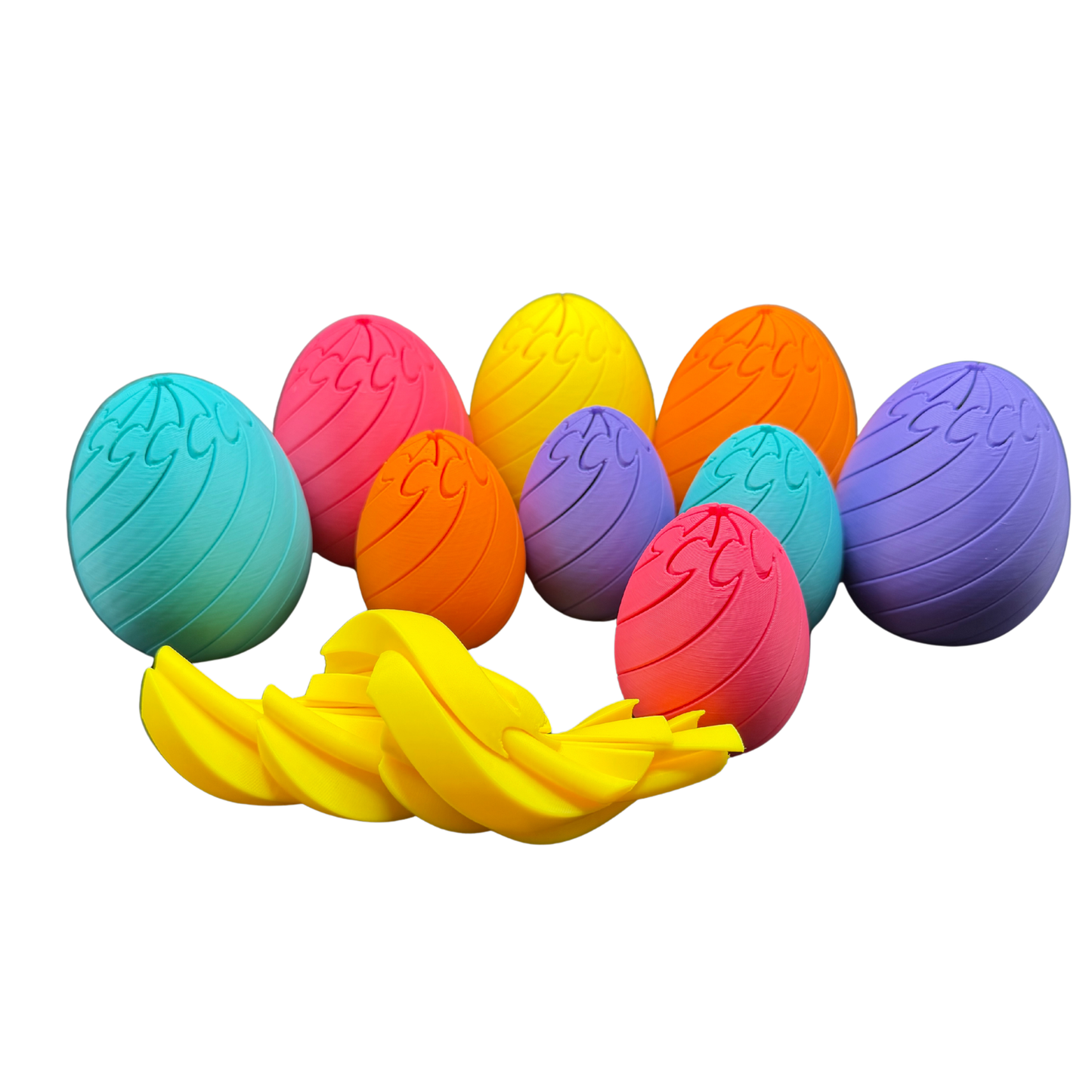 Sliding Slippery Easter Egg Fidget