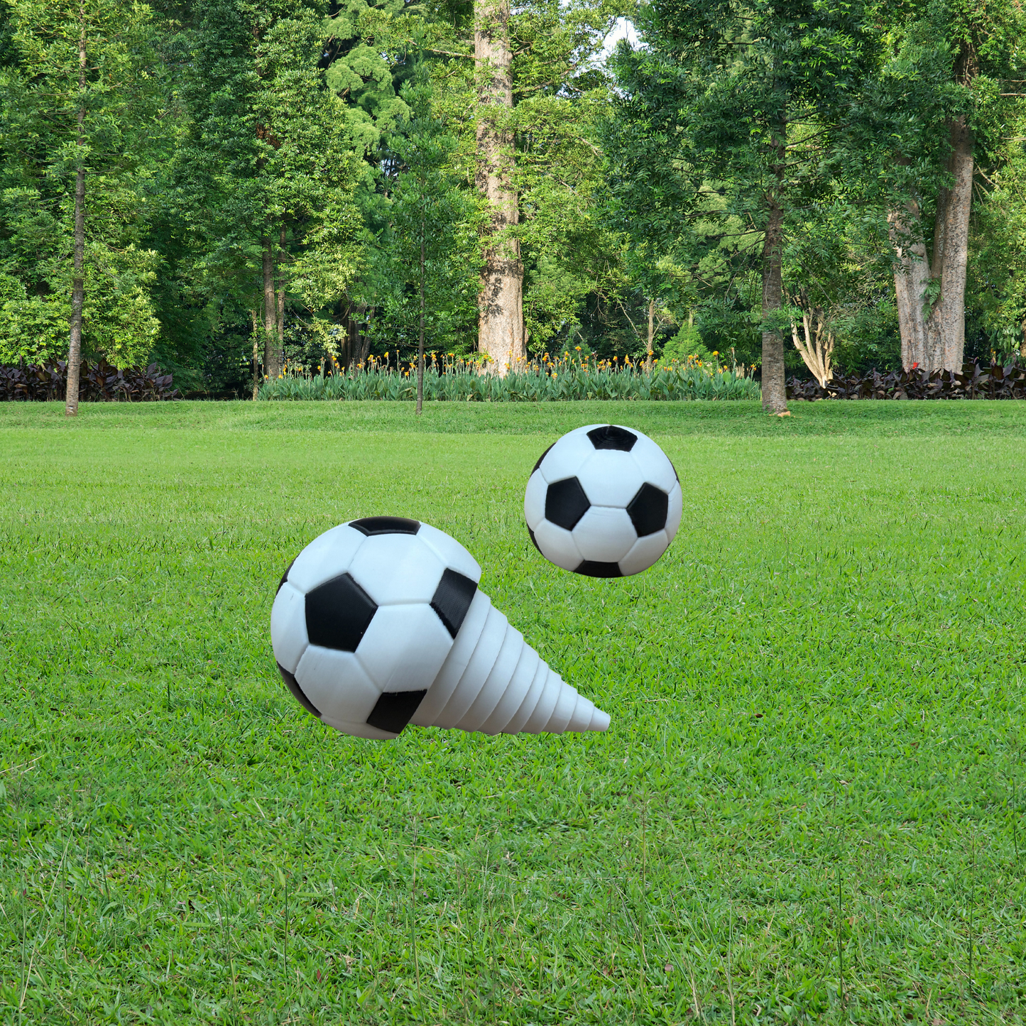 Soccer Ball Layered Fidget Toy