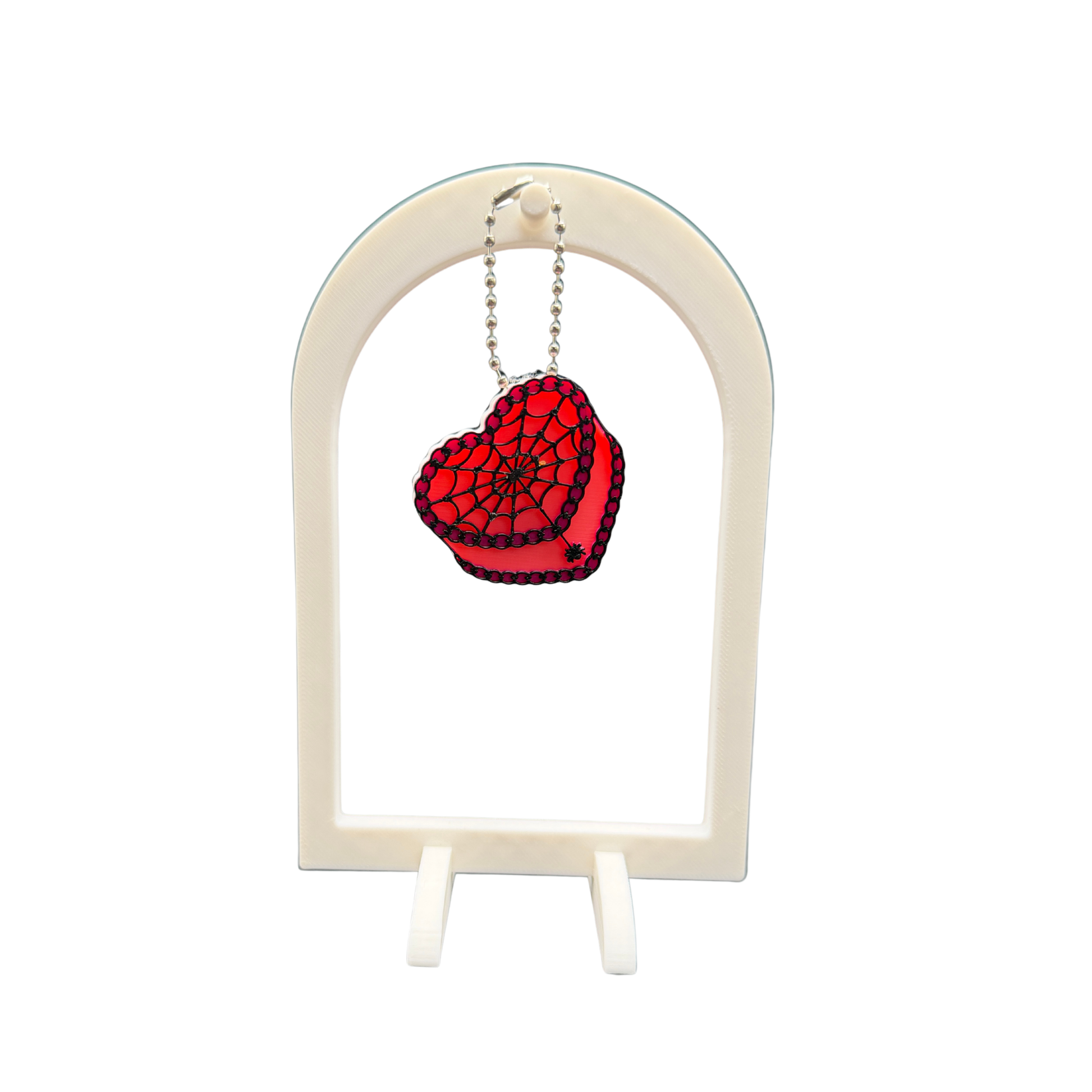 spider cake keychain