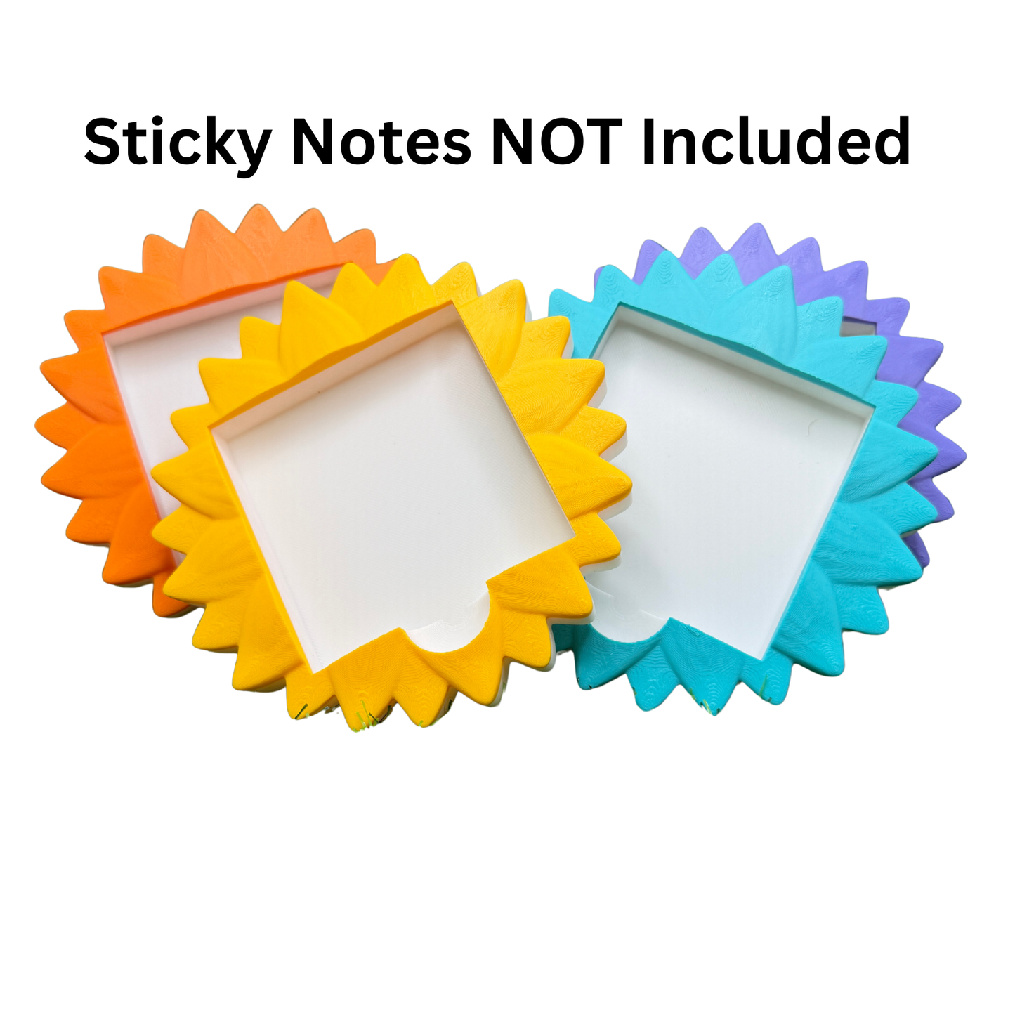 Sunflower Sticky Note Holder