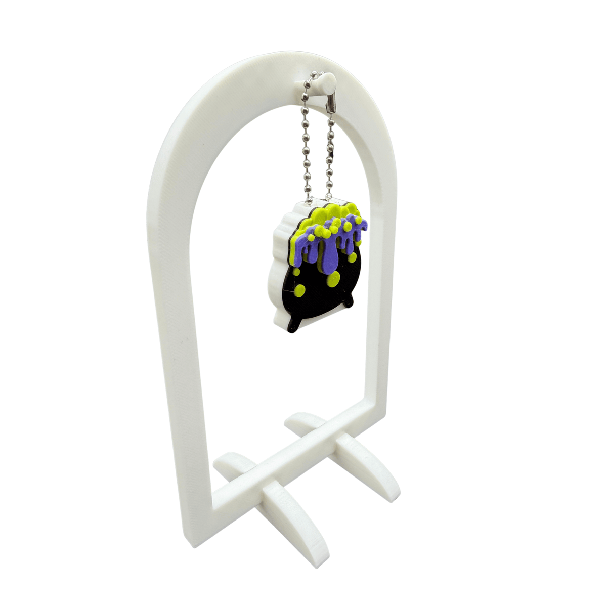 Witch Cauldron Halloween Can Tab Opener Keychain