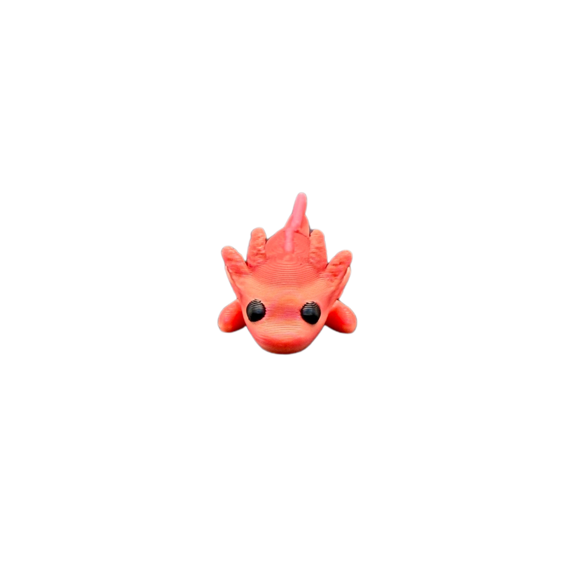 mini axolotl toy articulated flexible pocket fidget