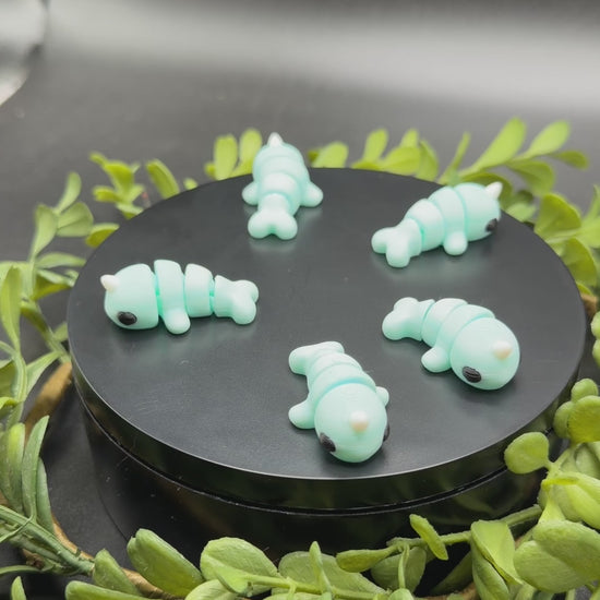 small sensory fidget toy narwhal pocket size